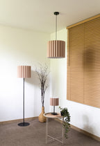 Lampa podłogowa DUOLLA ARIA FL 70835 Beżowy/n/a 1xE27 średn.35cm