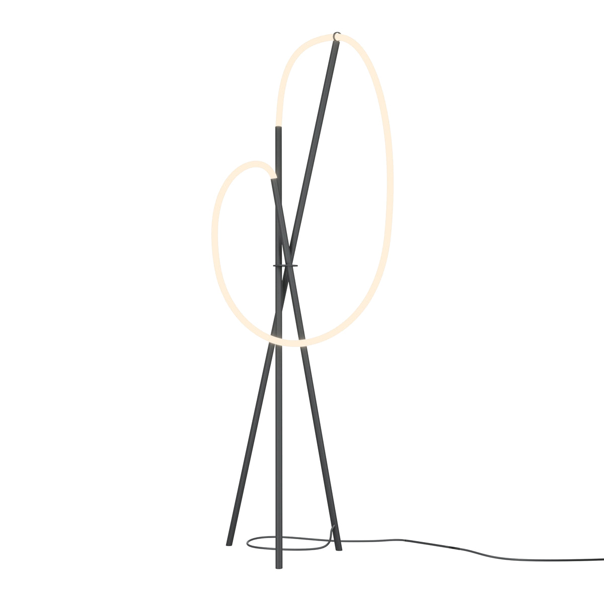 Lampa podłogowa Maytoni Crochet IP20 x MOD369FL-L36B3K | Czarny