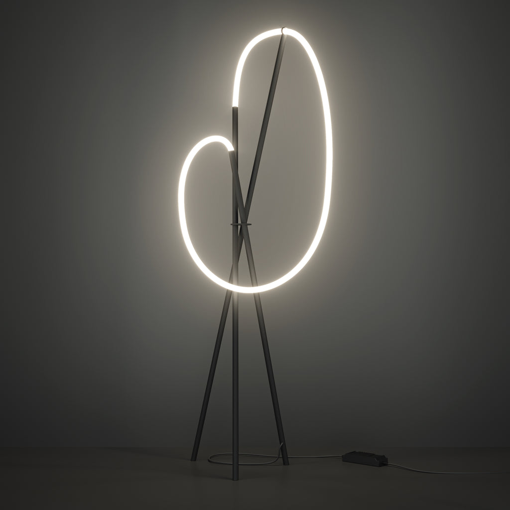 Lampa podłogowa Maytoni Crochet IP20 x MOD369FL-L36B3K | Czarny