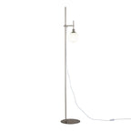 Lampa podłogowa Maytoni Erich IP20 1xE14 MOD221-FL-01-N | Nikiel