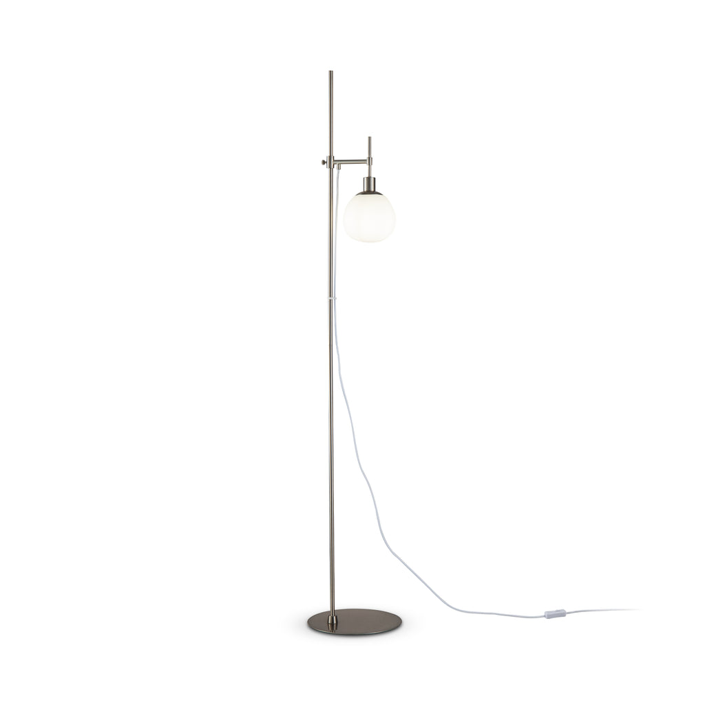 Lampa podłogowa Maytoni Erich IP20 1xE14 MOD221-FL-01-N | Nikiel