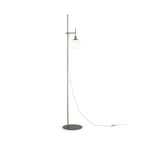 Lampa podłogowa Maytoni Erich IP20 1xE14 MOD221-FL-01-N | Nikiel
