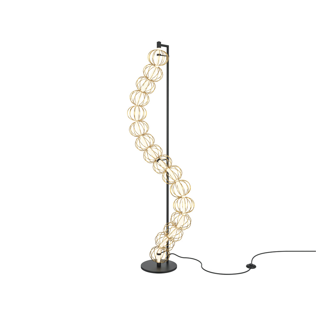 Lampa podłogowa Maytoni Golden Cage IP20 x MOD216FL-L38G3K | Złoto