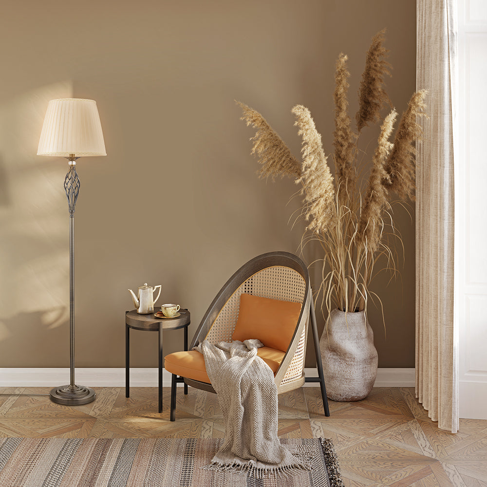 Lampa podłogowa Maytoni Grace IP20 1xE14 RC247-FL-01-R | Brązowy