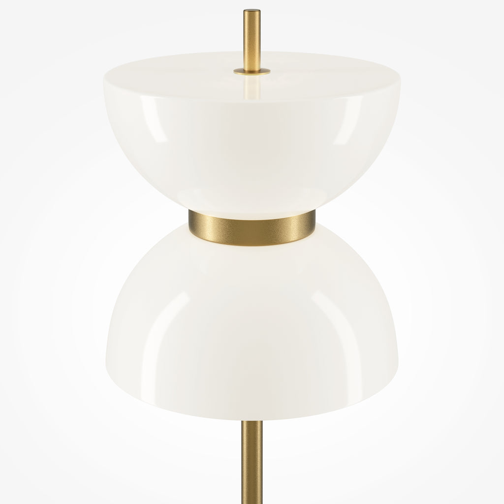 Lampa podłogowa Maytoni Kyoto IP20 x MOD178FL-L11G3K | Złoto i szarość