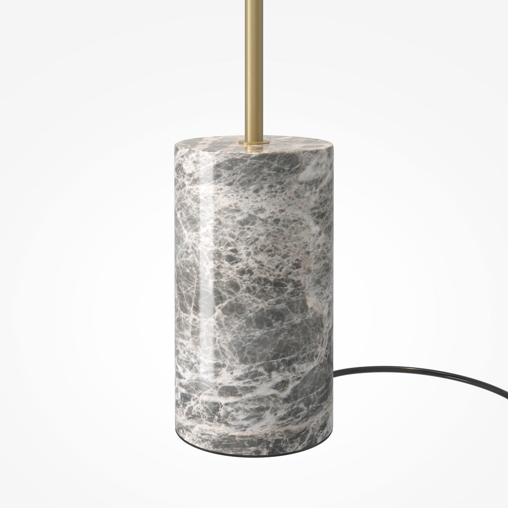 Lampa podłogowa Maytoni Kyoto IP20 x MOD178FL-L11G3K | Złoto i szarość