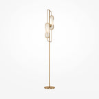 Lampa podłogowa Maytoni Marmo IP20 2xG9 MOD099FL-02G | Mosiądz