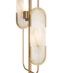 Lampa podłogowa Maytoni Marmo IP20 2xG9 MOD099FL-02G | Mosiądz