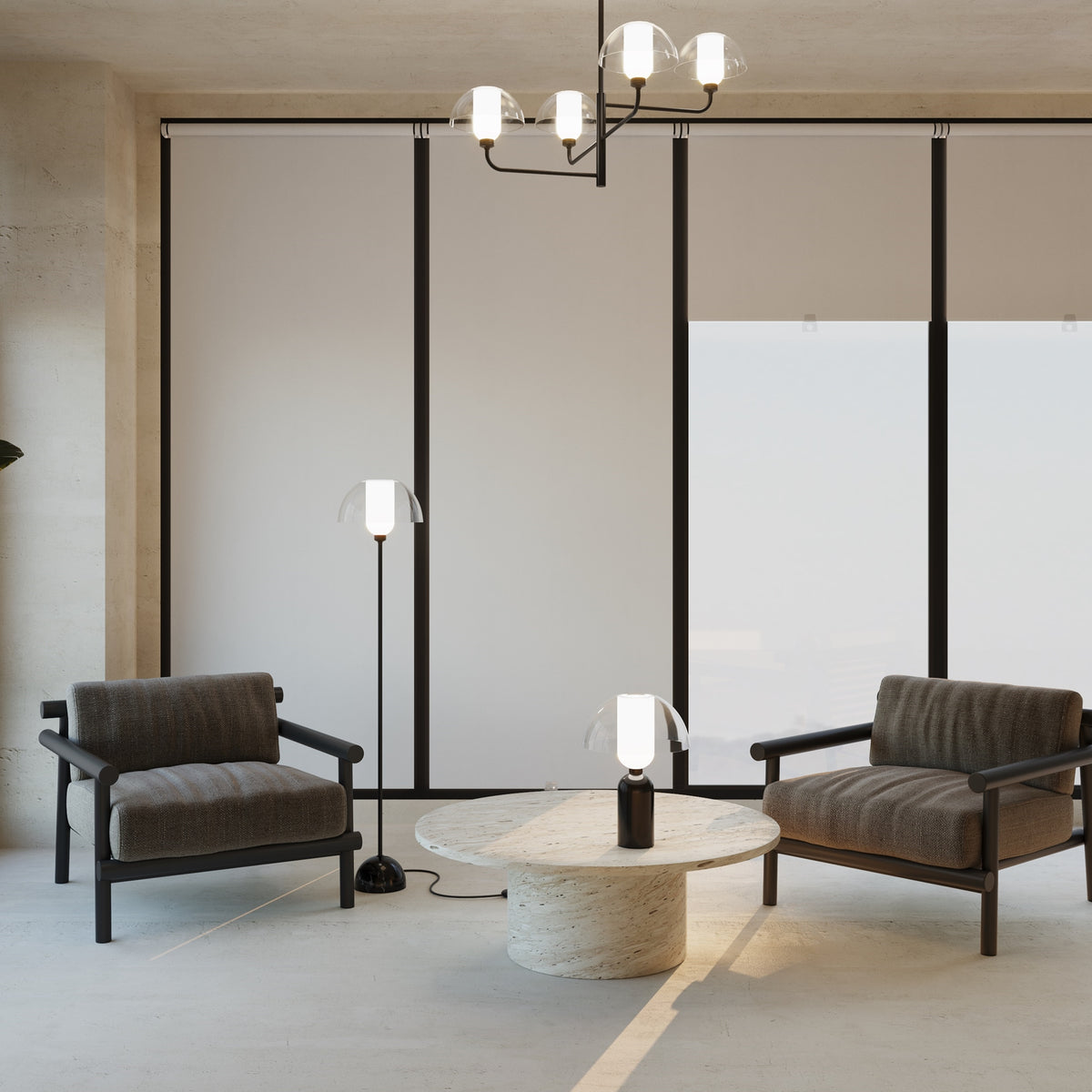 Lampa podłogowa Maytoni Memory IP20 1xE14 MOD177FL-01B | Czarny