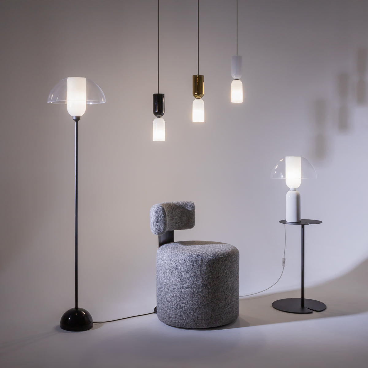 Lampa podłogowa Maytoni Memory IP20 1xE14 MOD177FL-01B | Czarny