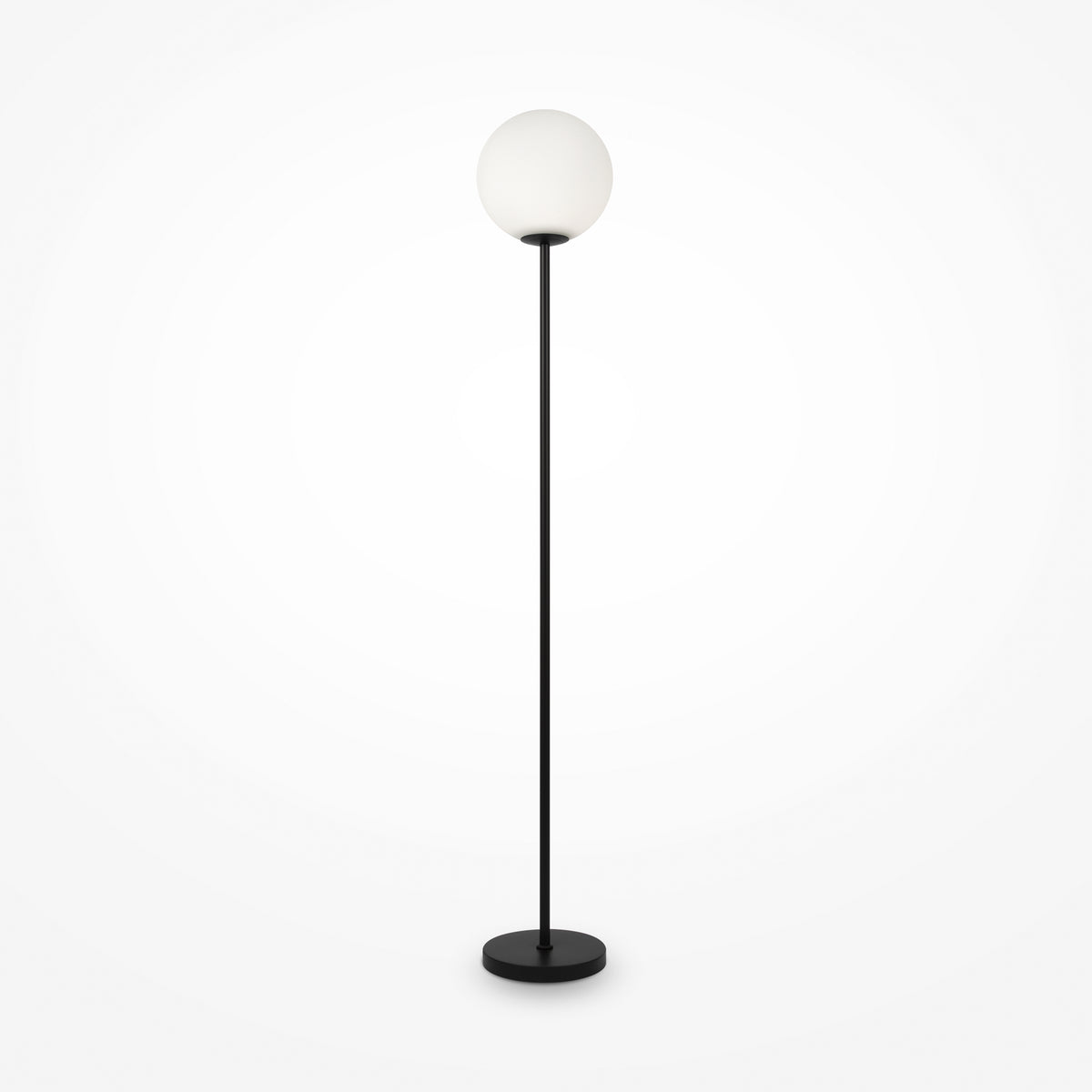 Lampa podłogowa Maytoni Ring IP20 1xE27 MOD013FL-01B | Czarny