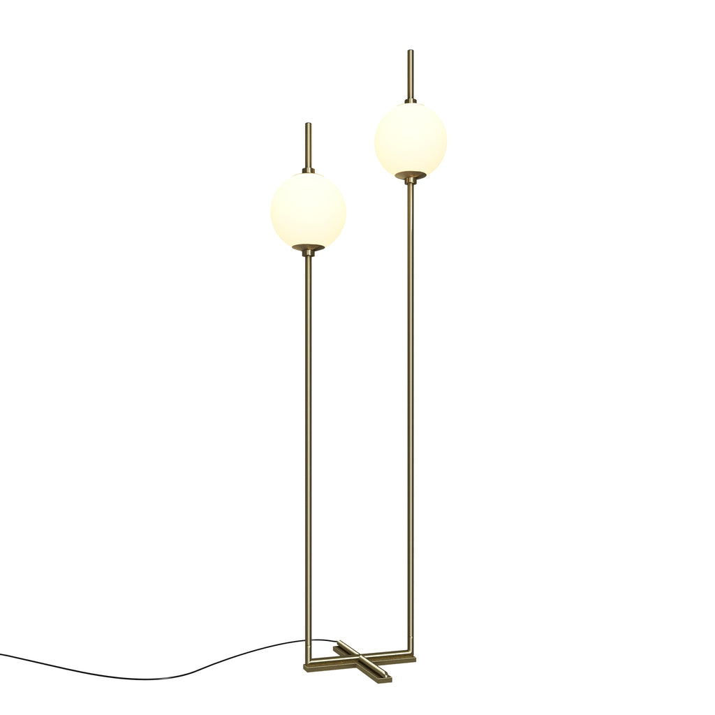 Lampa podłogowa Maytoni The Sixth Sense IP20 x Z020FL-L12BS3K | Mosiądz
