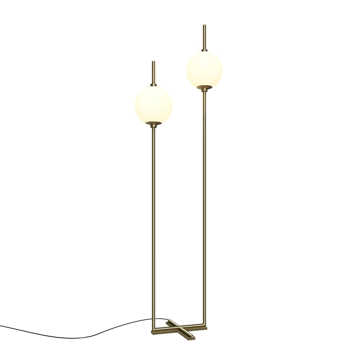 Lampa podłogowa Maytoni The Sixth Sense IP20 x Z020FL-L12BS3K | Mosiądz