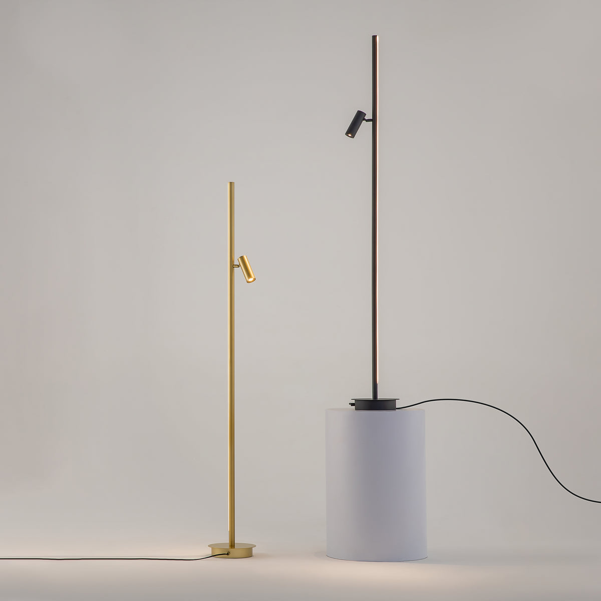 Lampa podłogowa Maytoni Thin IP20 x MOD395FL-L28B3K | Czarny