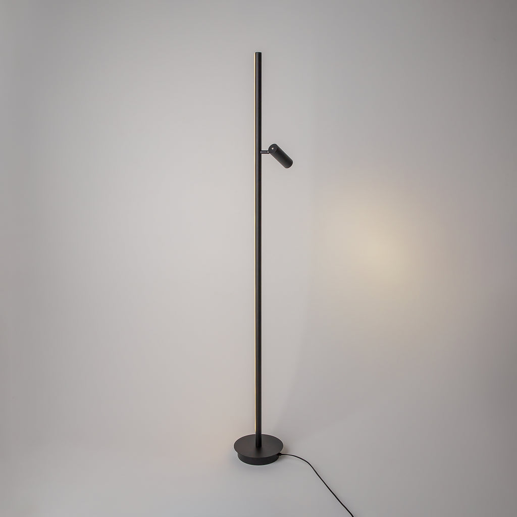 Lampa podłogowa Maytoni Thin IP20 x MOD395FL-L28B3K | Czarny