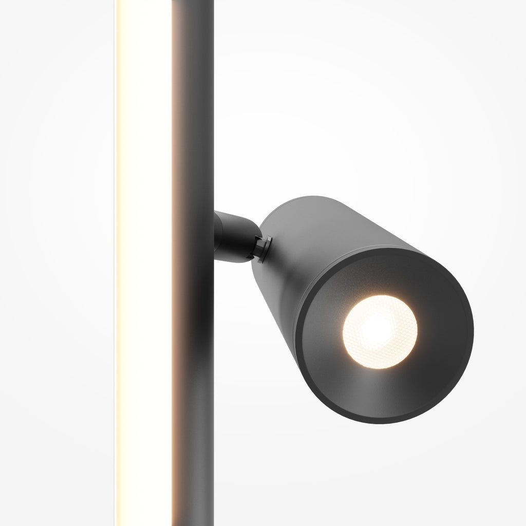 Lampa podłogowa Maytoni Thin IP20 x MOD395FL-L28B3K | Czarny
