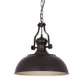 Lampa retro Rosalia MDM-2646/1 BR+GD | Brązowa