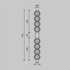 Lampa ścienna Maytoni Amulet IP20 x MOD555WL-L13G3K | Złoto
