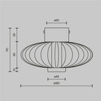 Lampa ścienna Maytoni Amulet IP20 x MOD555WL-L3G3K | Złoto
