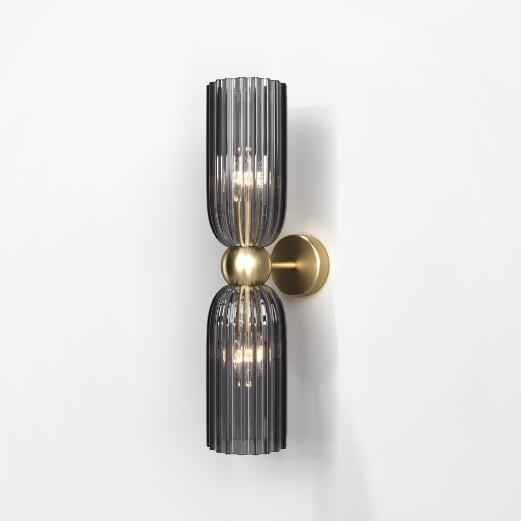 Lampa ścienna Maytoni Antic IP20 2xE14 MOD302WL-02GR | Złoto
