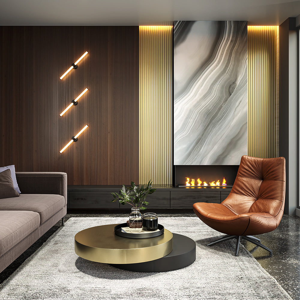 Lampa ścienna Maytoni Axis IP20 x MOD106WL-L16B3K | Czarny