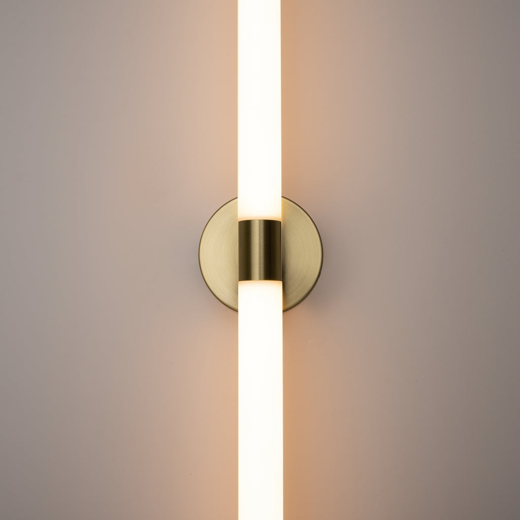 Lampa ścienna Maytoni Axis IP20 x MOD106WL-L16G3K | Złoto