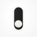 Lampa ścienna Maytoni Bao IP20 1xG9 MOD419WL-01B | Czarny