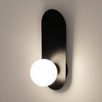 Lampa ścienna Maytoni Bao IP20 1xG9 MOD419WL-01B | Czarny