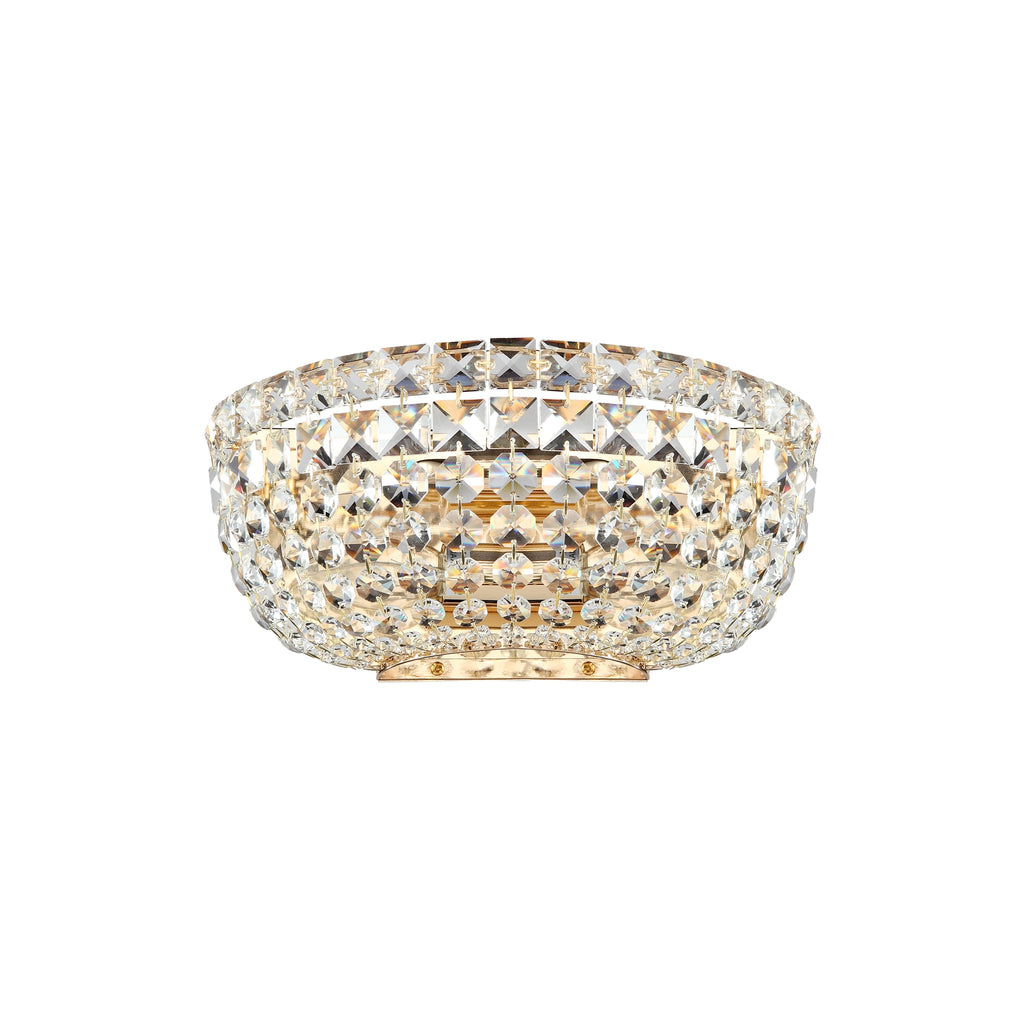 Lampa ścienna Maytoni Basfor IP20 2xE14 DIA100-WL-02-G | Złoto
