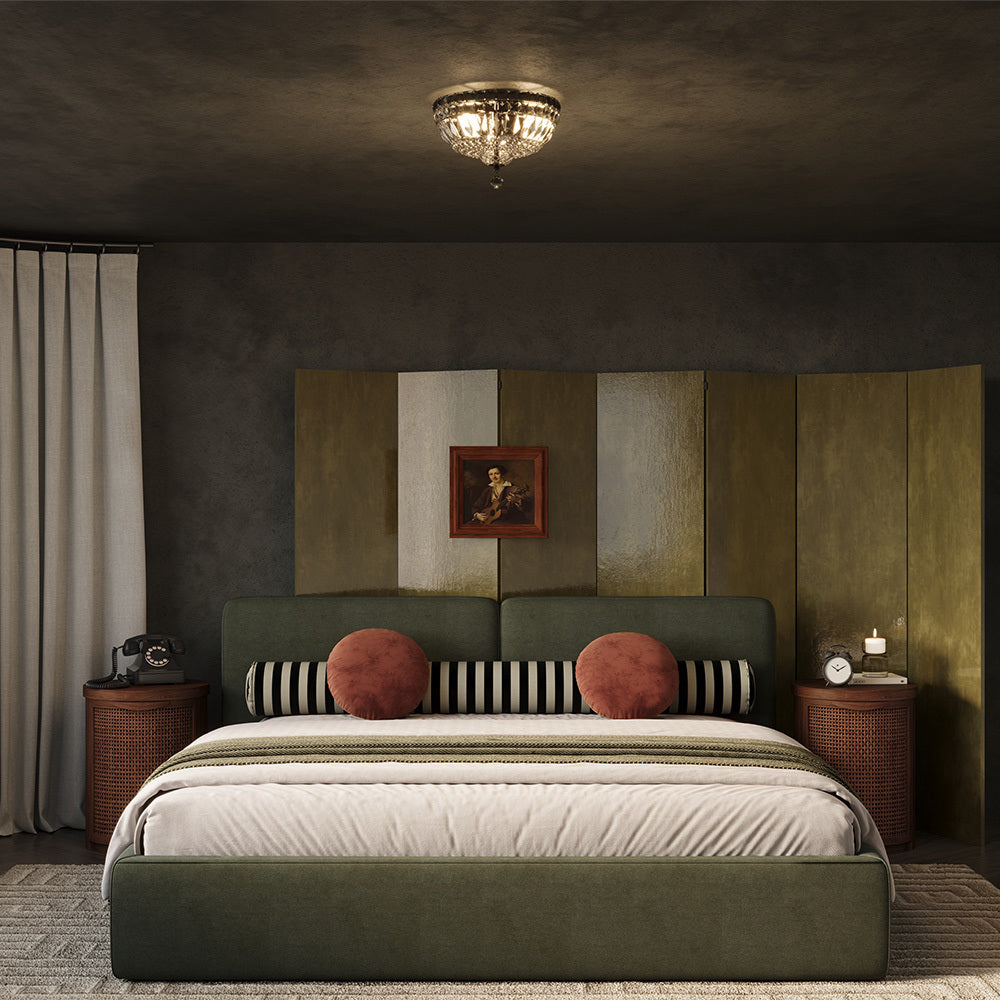 Lampa ścienna Maytoni Basfor IP20 2xE14 DIA100-WL-02-G | Złoto