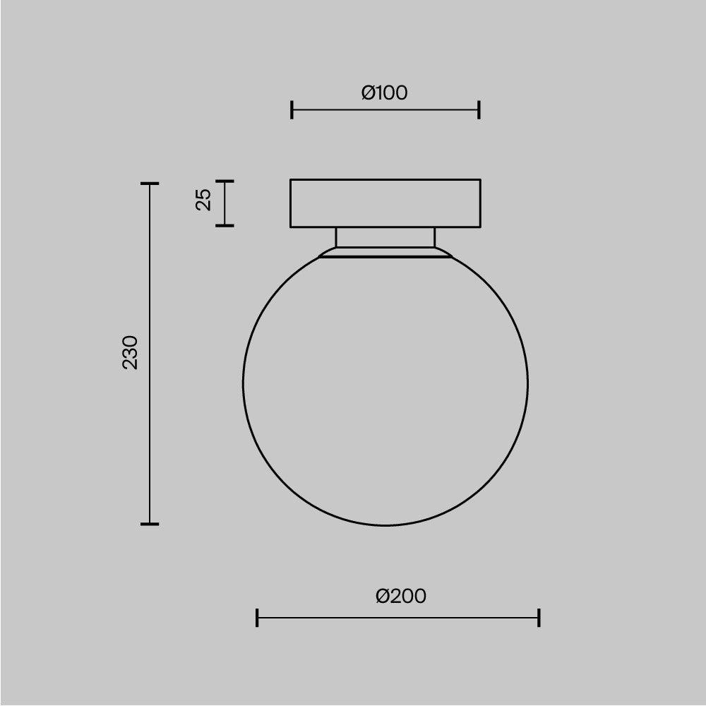 Lampa ścienna Maytoni Basic form IP20 1xE14 MOD321WL-01B1 | Czarny