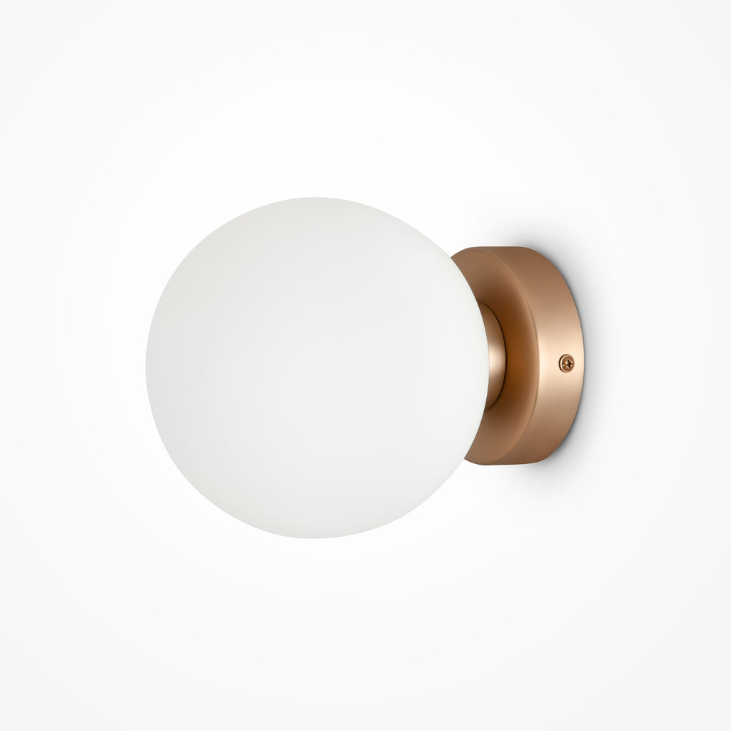 Lampa ścienna Maytoni Basic form IP20 1xE14 MOD321WL-01G1 | Złoto