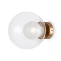 Lampa ścienna Maytoni Basic form IP20 1xG9 MOD521WL-01G3 | Złoto