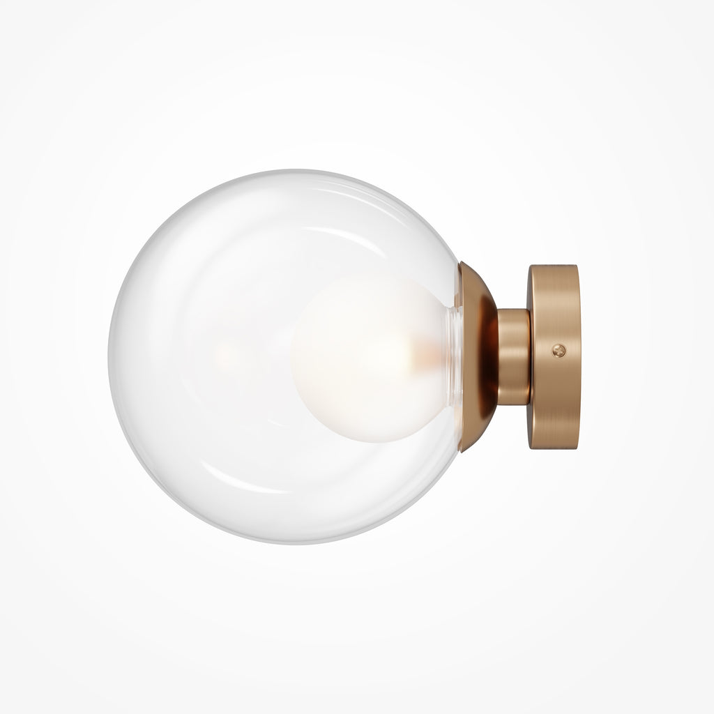 Lampa ścienna Maytoni Basic form IP20 1xG9 MOD521WL-01G3 | Złoto