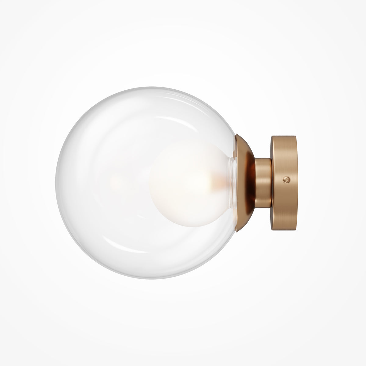 Lampa ścienna Maytoni Basic form IP20 1xG9 MOD521WL-01G3 | Złoto