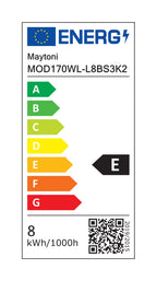 Lampa ścienna Maytoni Cabaret IP20 x MOD170WL-L8BS3K2 | Mosiądz