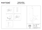 Lampa ścienna Maytoni Combo IP20 x MOD214WL-L8W3K1 | Biały
