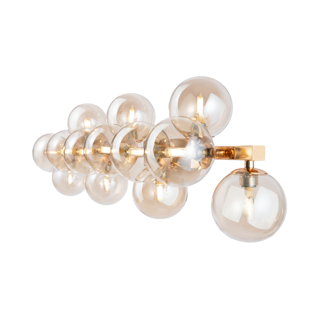 Lampa ścienna Maytoni Dallas IP20 13xG9 MOD547WL-13G | Złoto