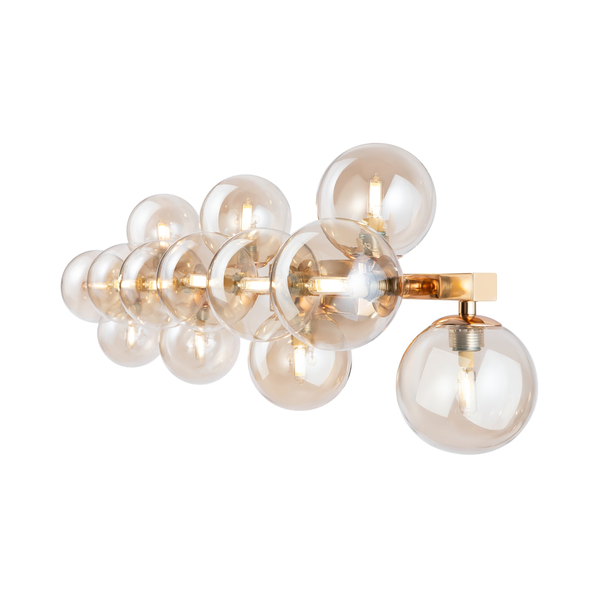 Lampa ścienna Maytoni Dallas IP20 13xG9 MOD547WL-13G | Złoto