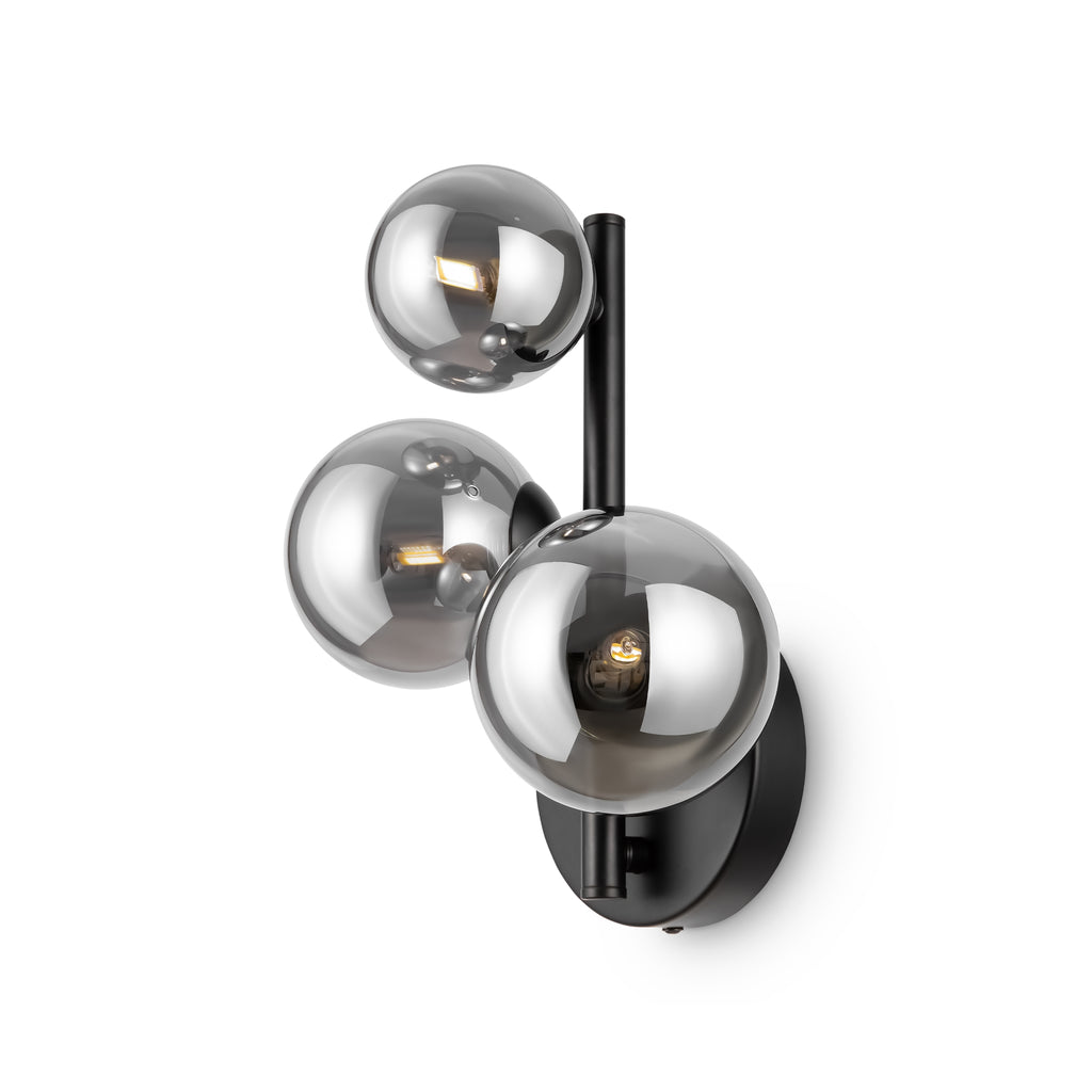 Lampa ścienna Maytoni Dallas IP20 3xG9 MOD545WL-03B | Czarny