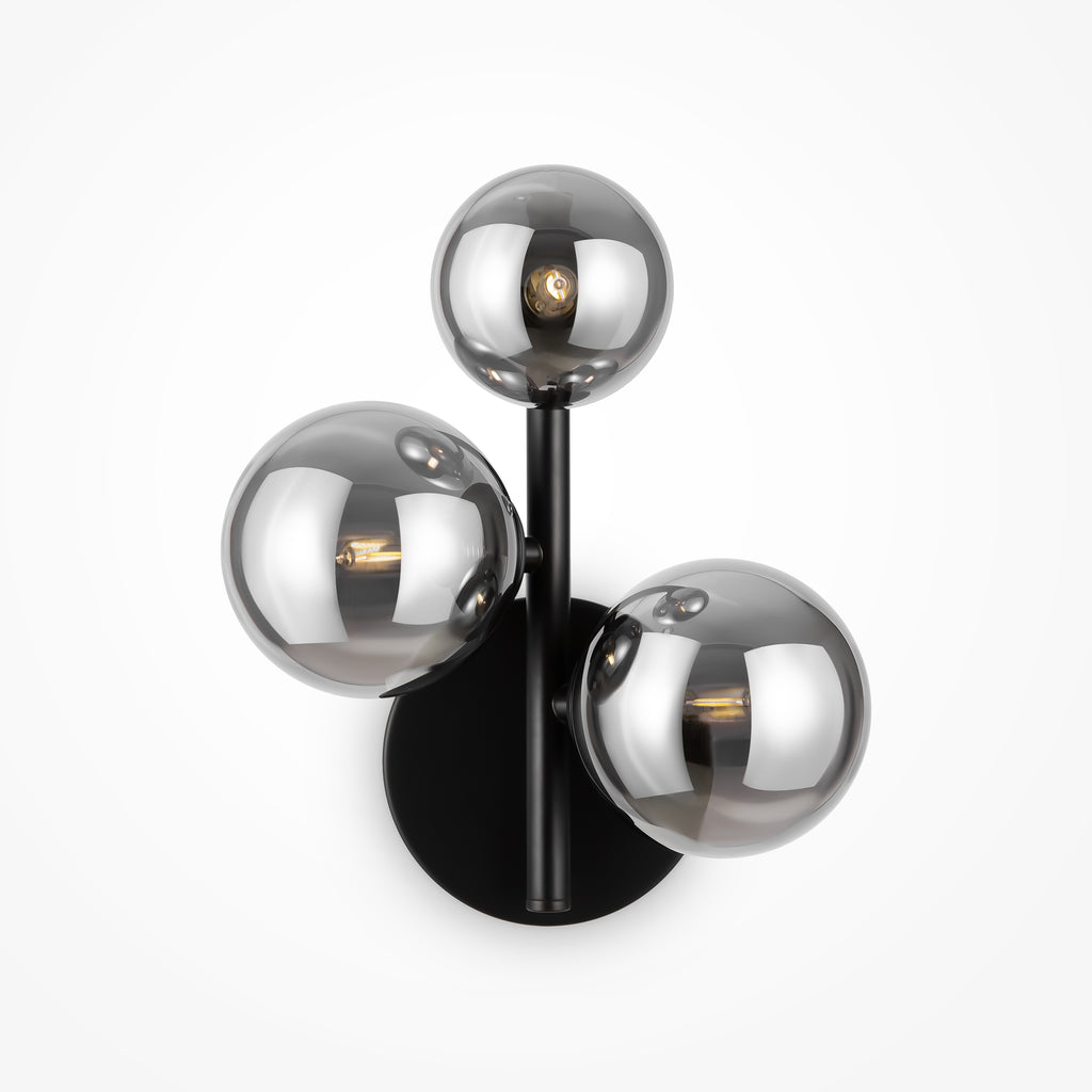 Lampa ścienna Maytoni Dallas IP20 3xG9 MOD545WL-03B | Czarny