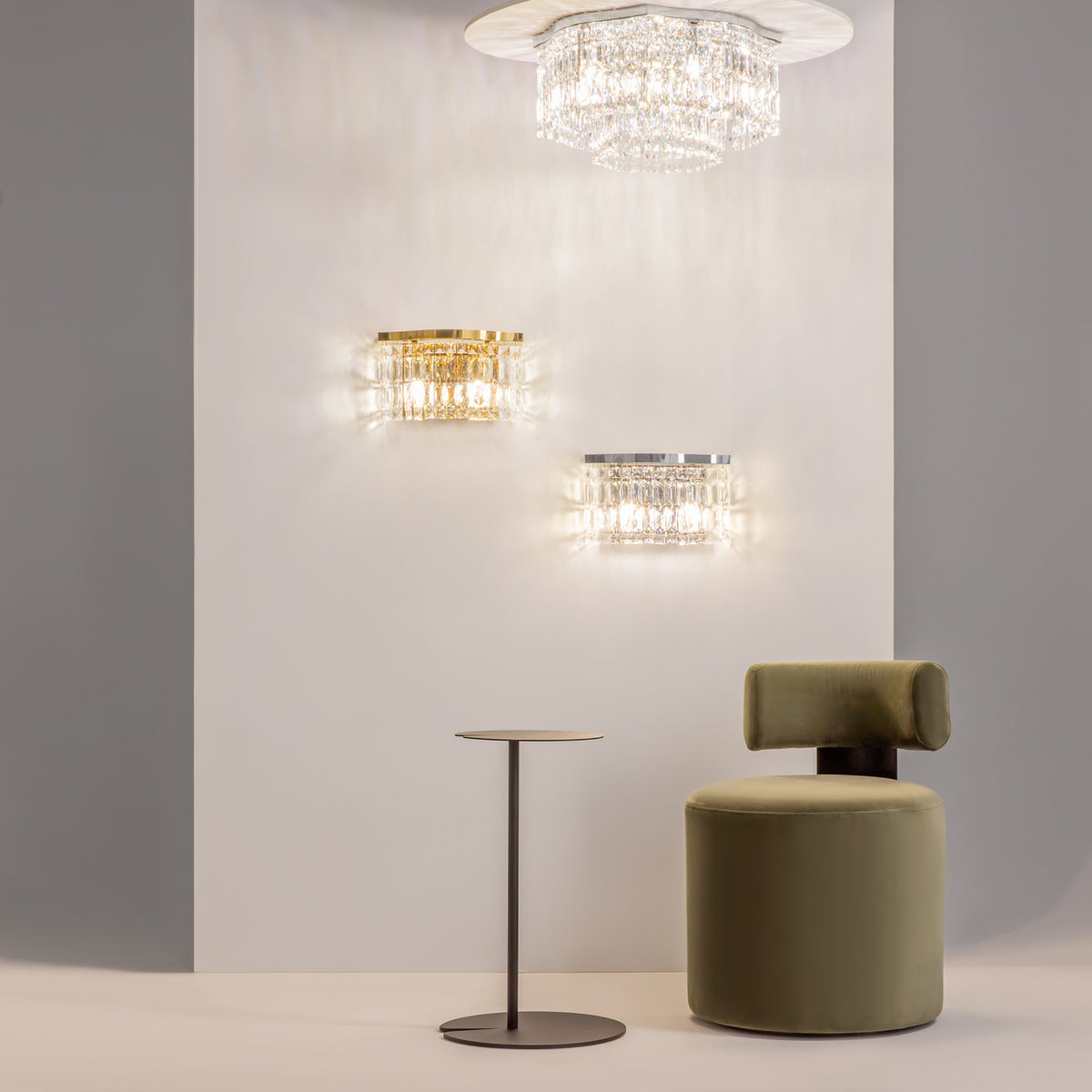 Lampa ścienna Maytoni Dune IP20 2xE14 DIA005WL-02G | Złoto