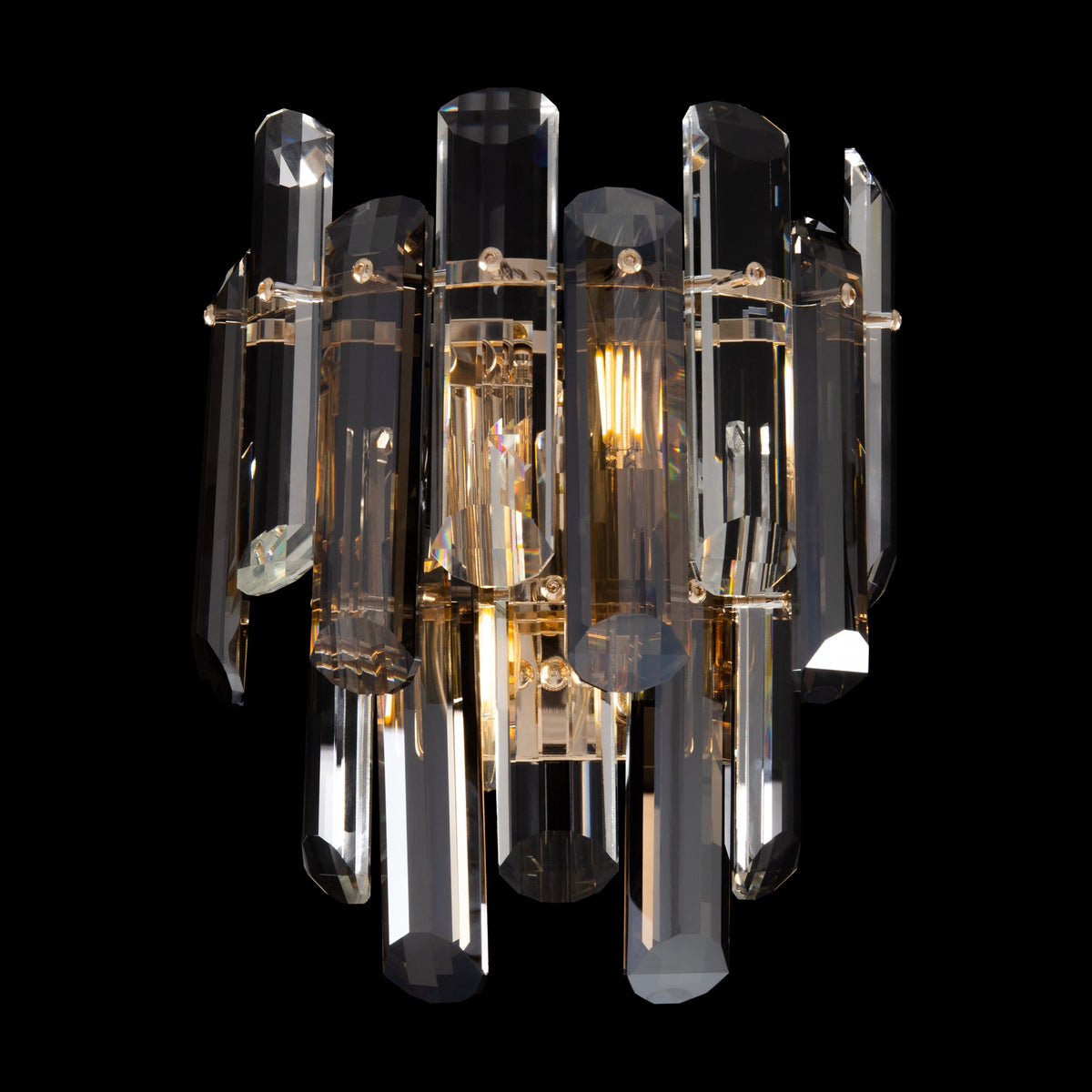 Lampa ścienna Maytoni Flare IP20 2xE14 DIA200WL-02G | Złoto