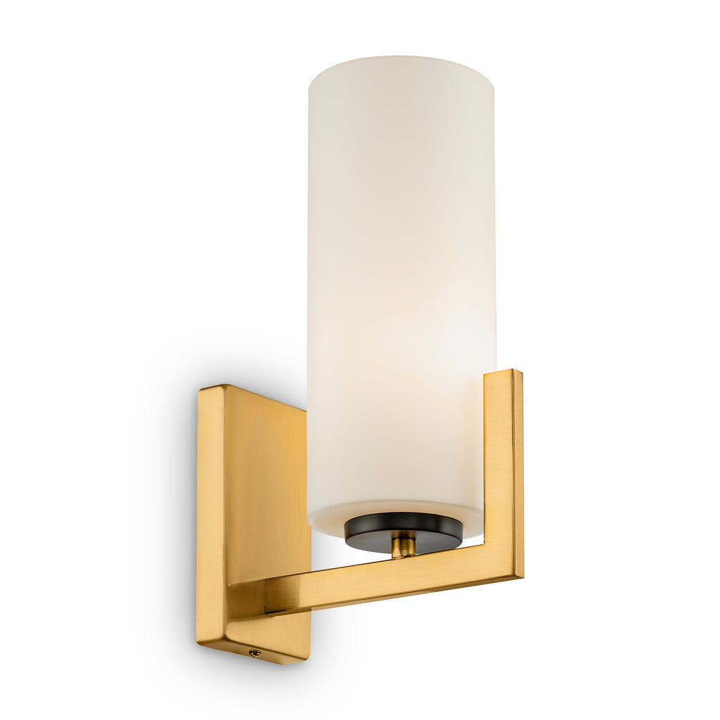 Lampa ścienna Maytoni Fortano IP20 1xE27 MOD089WL-01BS | Czarny i mosiądz