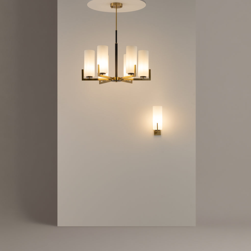 Lampa ścienna Maytoni Fortano IP20 1xE27 MOD089WL-01BS | Czarny i mosiądz