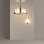 Lampa ścienna Maytoni Fortano IP20 1xE27 MOD089WL-01BS | Czarny i mosiądz