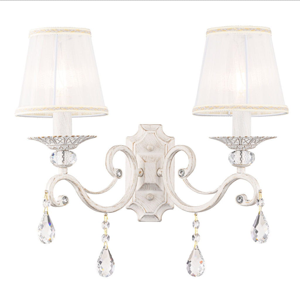 Lampa ścienna Maytoni Grace IP20 2xE14 ARM247-02-G | Biały