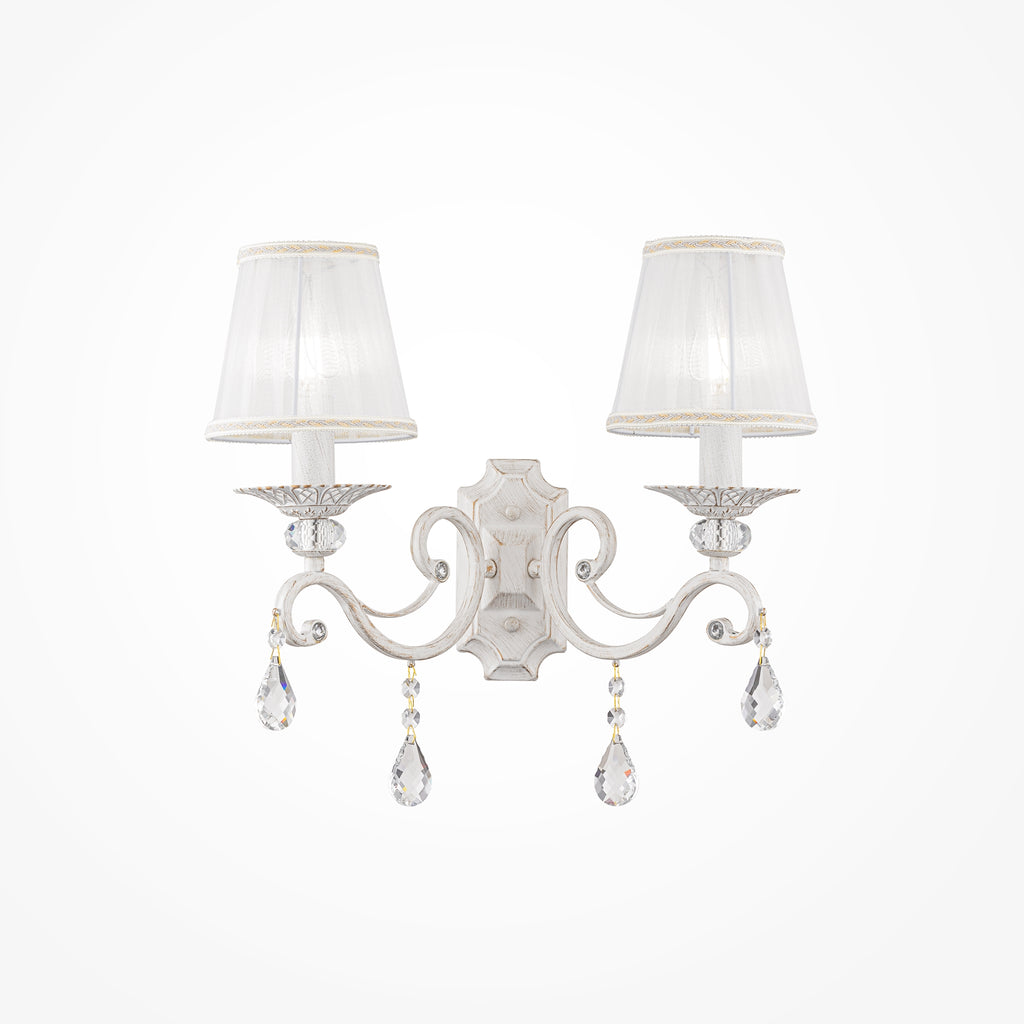 Lampa ścienna Maytoni Grace IP20 2xE14 ARM247-02-G | Biały