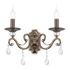 Lampa ścienna Maytoni Grace IP20 2xE14 RC247-WL-02-R | Brązowy