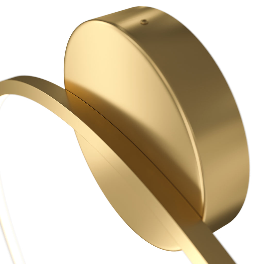 Lampa ścienna Maytoni Halo IP20 x MOD005WL-L46BSK1 | Mosiądz